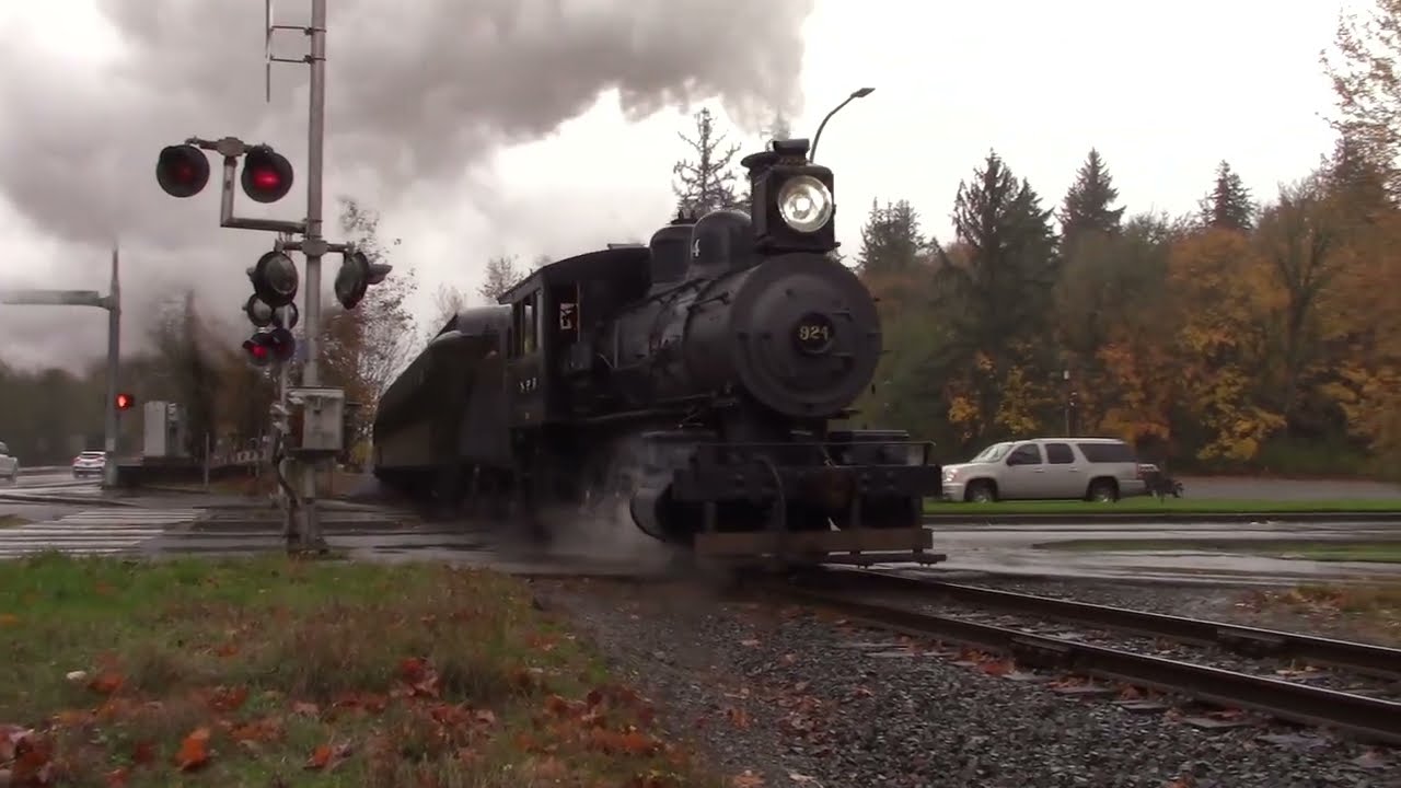 Working to Steam | Northern Pacific 924 Fall Runs | Northwest Railway Museum | 11/1/2025