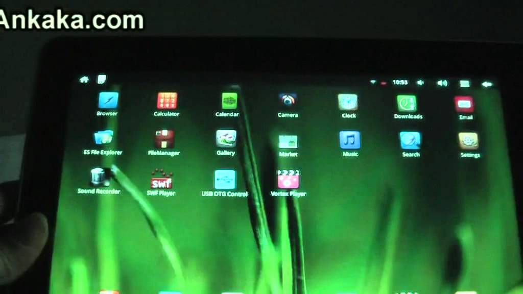 Instruction FlyTouch Prime: 10.1"， Android 2.3 Tablet, 1GHz CPU, Wifi, HDMI Output, Camera