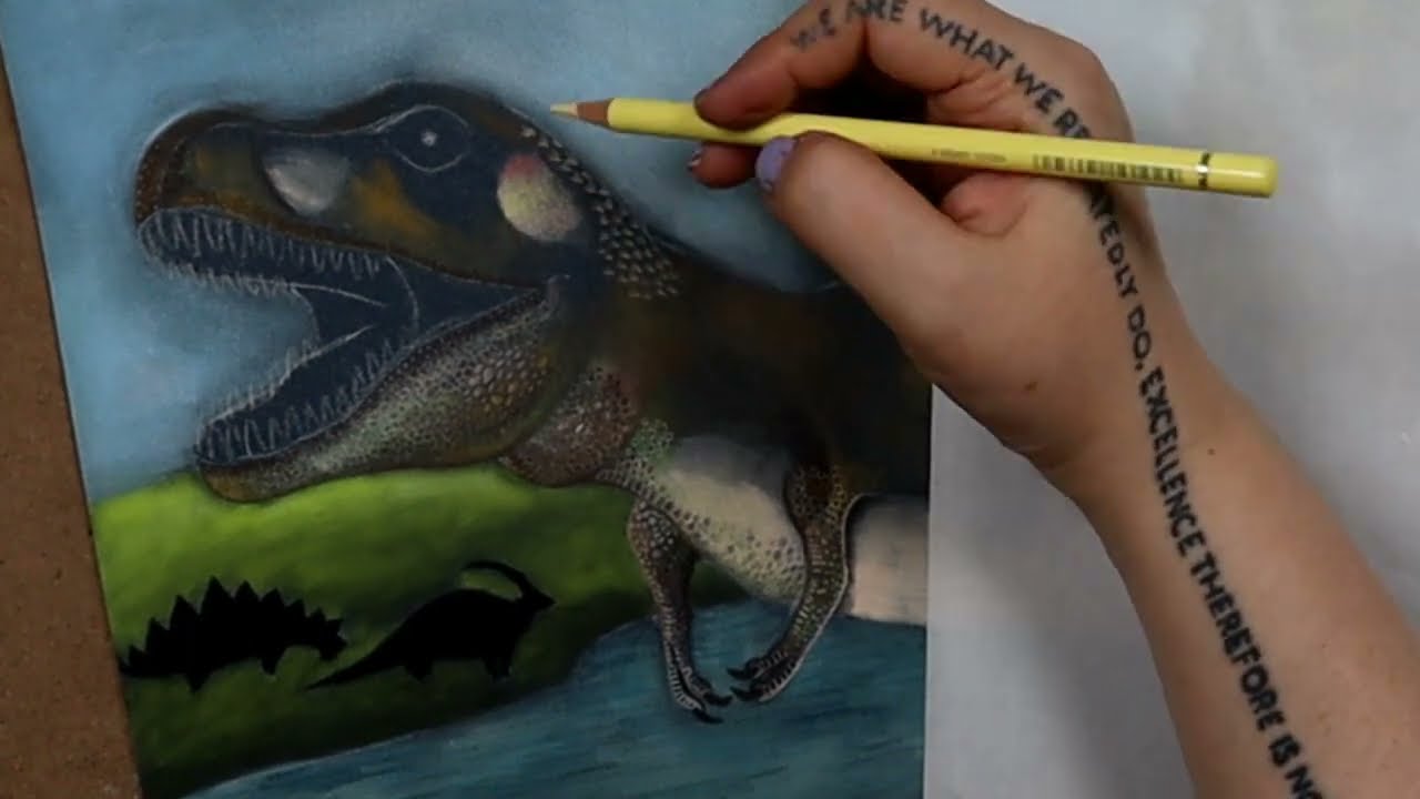 Unveiling the Secrets: Drawing a T-Rex Step-by-Step Part 2