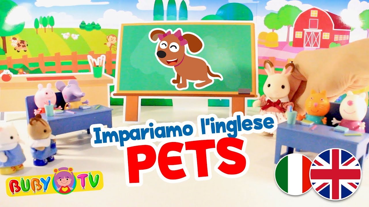 Nomi Degli Animali In Inglese Lezioni Di Inglese Per Bambini Youtube