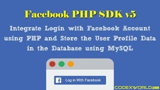 Login with Facebook using PHP