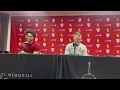 USC HC Lincoln Riley, Caleb Williams, Calen Bullock discuss 38-27 win over Notre Dame