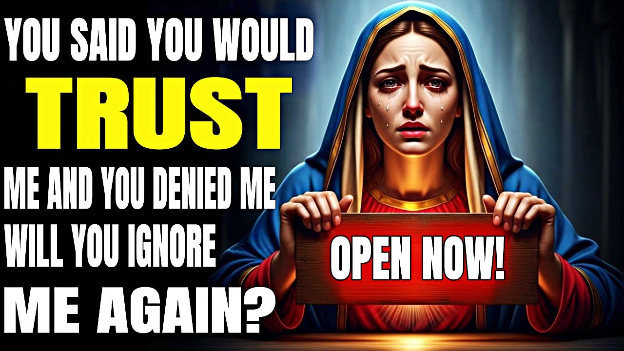 Дева Мария говорит: Сын мой, беги сейчас же — Я должна спасти тебя сегодня | Послание Девы Марии ...