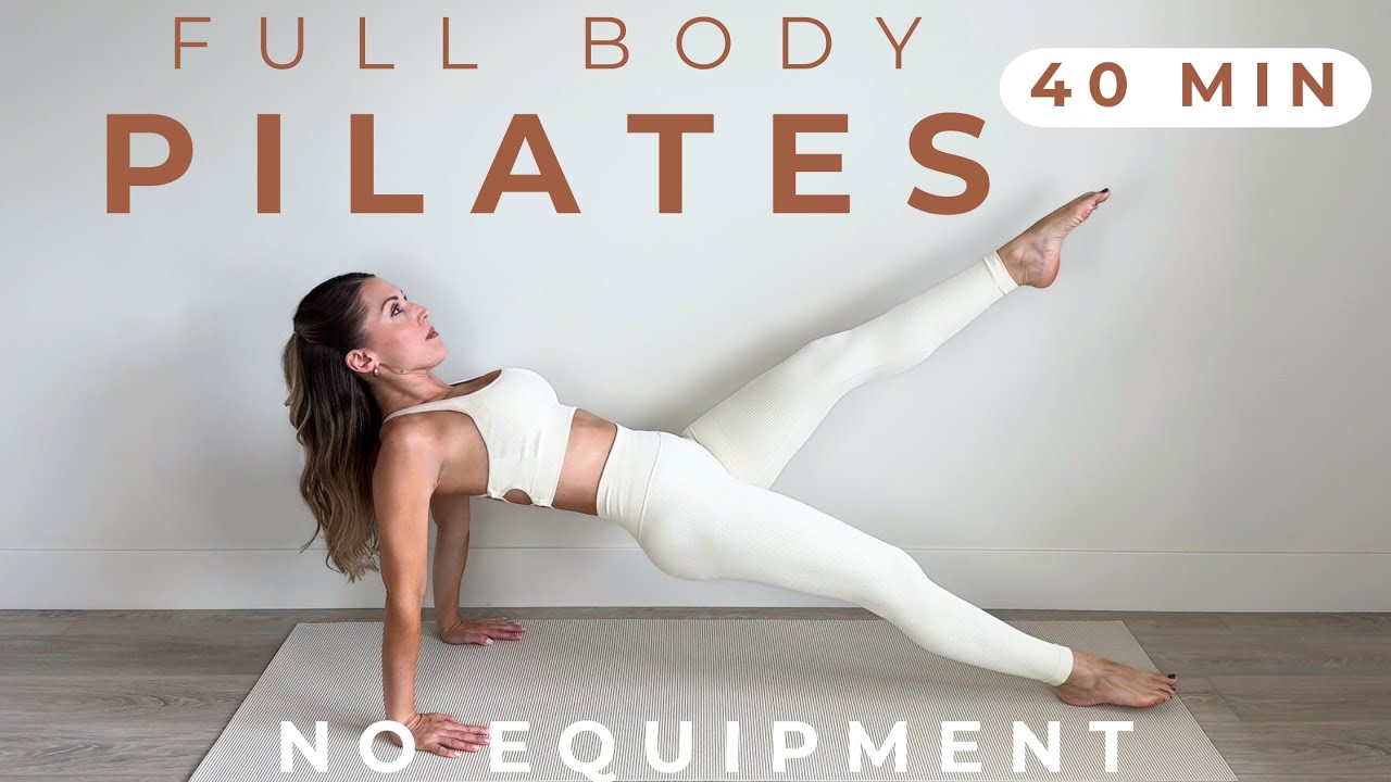 40 Min Full Body Pilates Burn | No Equipment, Fat Loss & Strength
