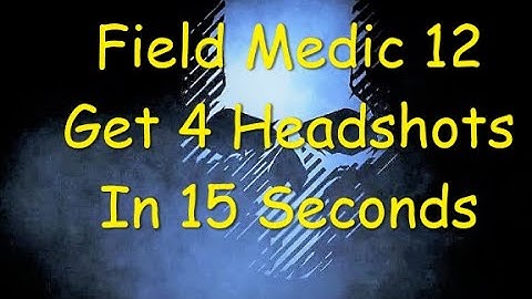 Ghost Recon Breakpoint : Field Medic Rank 12 : Get 4 Headshots In 15 Seconds