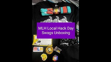 Unboxing MLH Local Hack Day Swags!! #swag
