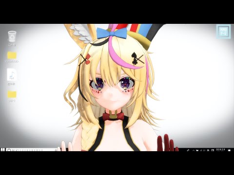 【MMDホロライブ】画面の向こうのポルカちゃんと戯れる動画