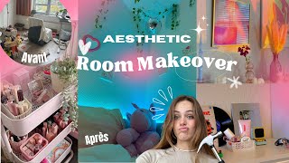 ✨AESTHETIC✨ ROOM MAKEOVER *déco, rangement, haul temu- 📍Val emménage : Ep 5