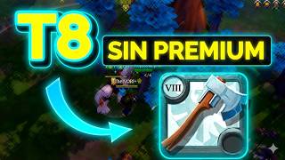 COMO SER LEÑADOR EN ALBION ONLINE Sube a T8 Rápido SIN PREMIUM