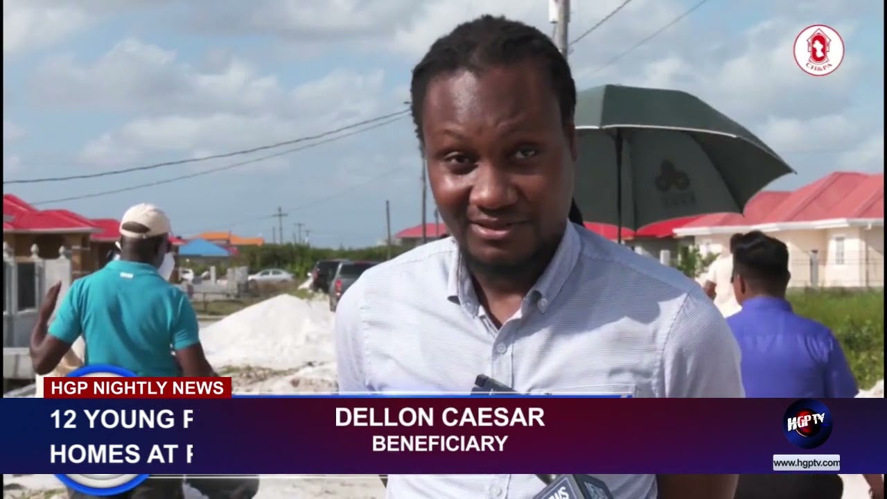 12 YOUNG PROFESSIONALS RECEIVE KEYS TO NEW HOMES AT  PROSPECT East Bank Demerara.