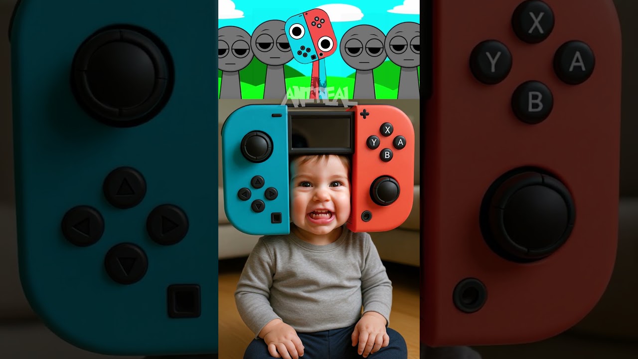 Incredibox Sprunki OC - Nintendo Switch As Humans In Real life!