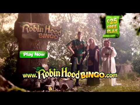 RobinHood Bingo - Get £25 FREE at Bingo Lobby