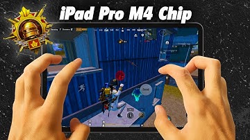 IPAD PRO M4 11 inch (120FPS Device) 🔥 IPAD BGMI HANDCAM 🔥 iOS 26 Liquid Glass Update BGMI Test 2025