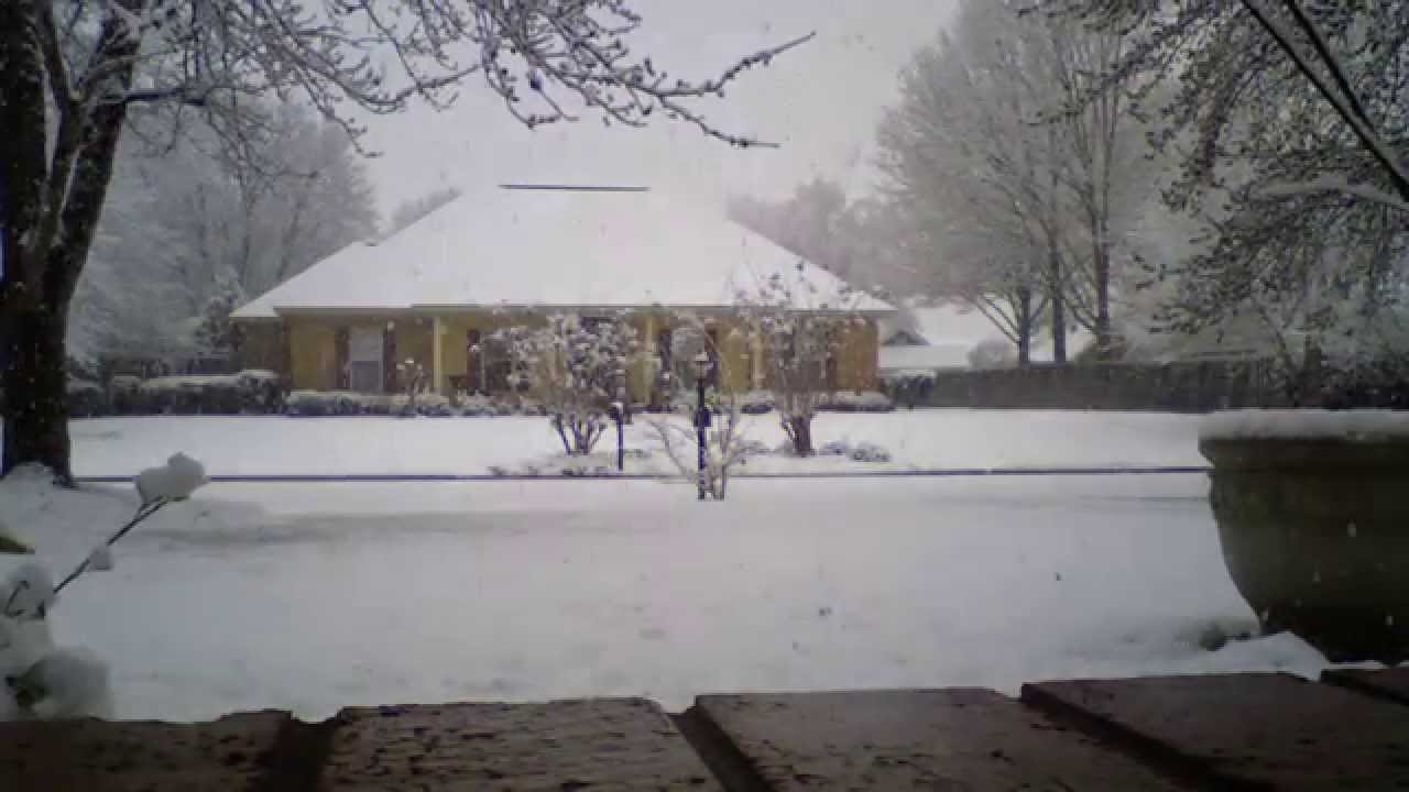 Snow Feb 25th, 2015 Time Lapse