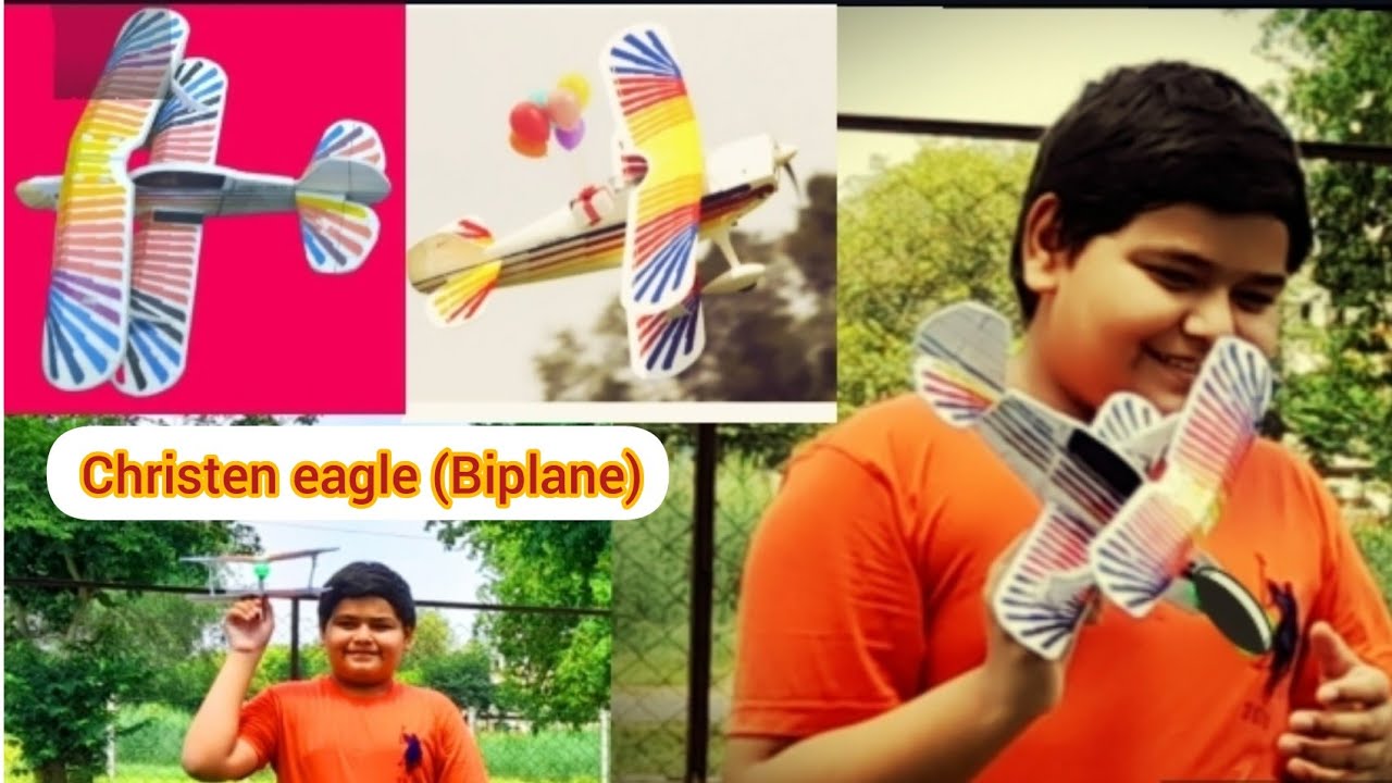 Foam board plane/Homemade plane/Toy plane/Amazing foam plane/Christen