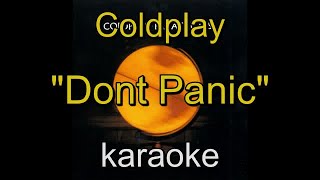 01 - Coldplay - Parachutes - Dont Panic - instrumental - karaoke