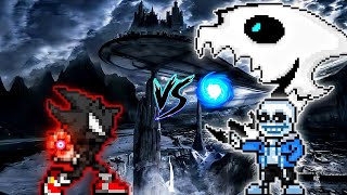 Dark Sonic V2 (New) VS Sans in Jump Force Mugen