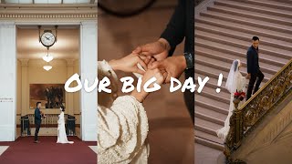 wedding vlog💗 ▏SF City Hall▏我哋登记结婚啦▏a day that received tons of love and blessings▏it's official now