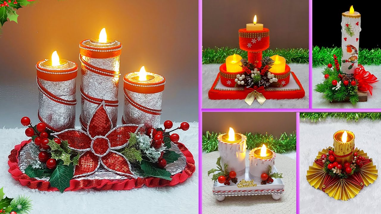 5 Easy Economical Candle making ideas with simple materials (Part -1)