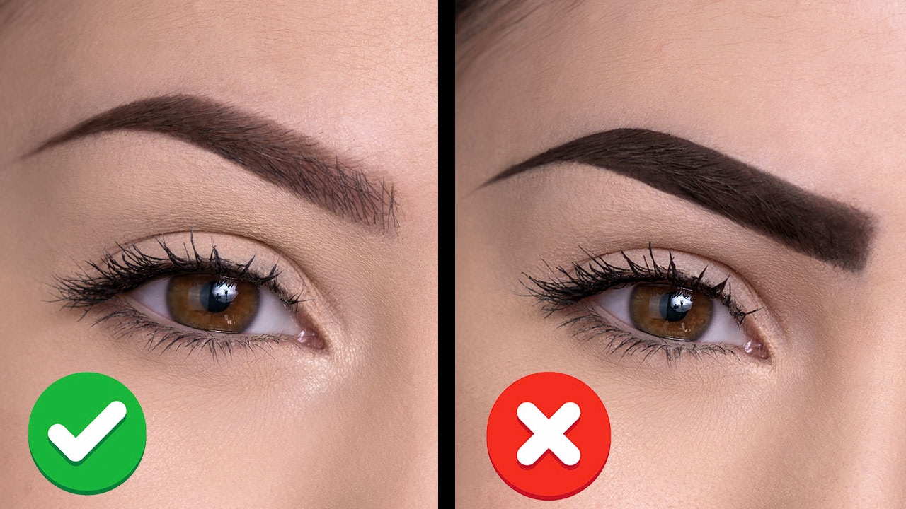 sum plads Gør livet 6 COMMON EYEBROW MISTAKES And How To Avoid Them - YouTube