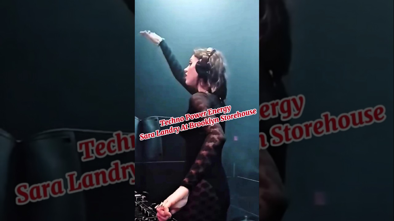 Techno Power Energy Sara Landry At Brooklyn Storehouse 