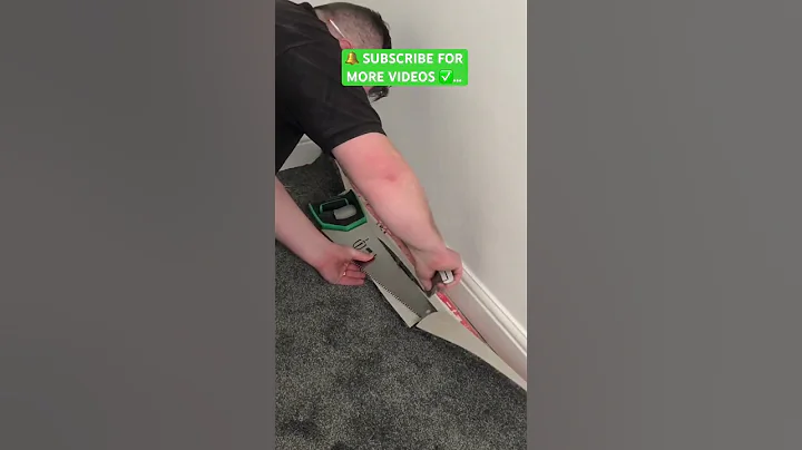 How to trim Carpet ✅#tips #diy #flooring #teirnanmccorkell #trending #viral #fyp #howto #reels #reel