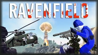 Jogando Ravenfield - Bombas Atômicas, Armas Romanas e MUITO HELICÓPTERO!!