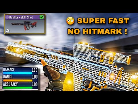BEST FAST🔥NEW ADS+NO HITMARKER KOSHKA Gunsmith Setup! BEST KOSHKA Loadout? KOSHKA CODM Attachments