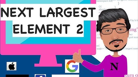 Next Greater Element 2 | Stack Data Structure (Google Coding Interview Question)