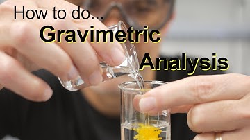 How to do Gravimetric Analysis  in Chemistry (with calculations and examples!)