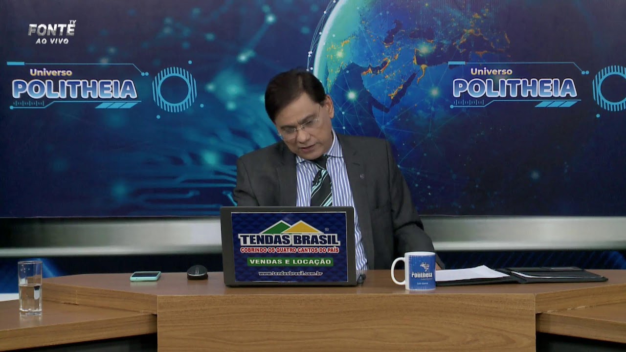 No UNIVERSO POLITHEIA o Ver. de Aparecida de Goiânia, HANS MILLER e o jornalista, ALTAIR TAVARES