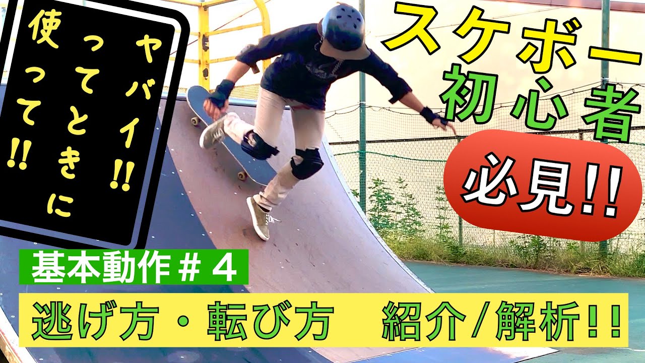 基本動作 #4 逃げ方・転び方