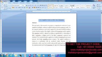 A New Simplified Model for HfO2 Based Memristor