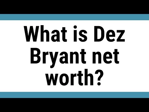 Видео: Dez Bryant Net Worth