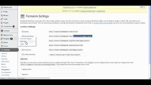 How to Change Permalink Structure in Wordpress