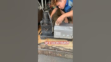 Máy cắt sắt V thủy lực. Lh 0971554839 #maycatsatvthuyluc #maycatsatv #maycatv