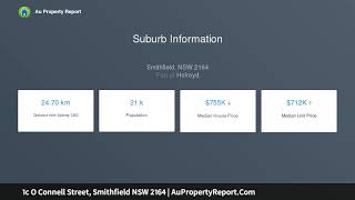1c O Connell Street, Smithfield NSW 2164 | AuPropertyReport.Com 1c O Connell Street, Smithfield NSW 2164 | AuPropertyReport.Com
