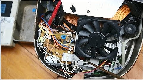 Pan nồi cơm nội địa nhật cắm nhầm 220V là huyền thoại:Mình cứ sửa đi sửa lại!