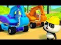 Diez Excavadoras Cavan Tesoros | Canciones Infantiles | BabyBus Español