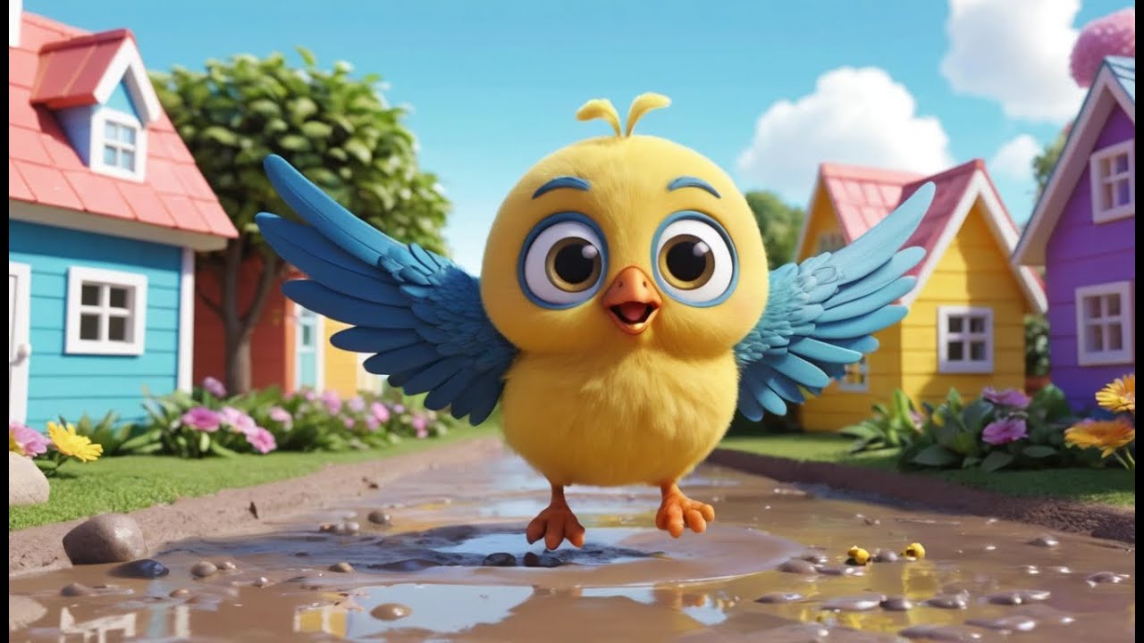 Angry Birds Baby Bomb Landed in the Mud Pit | Kids Songs & Nursery Rhymes