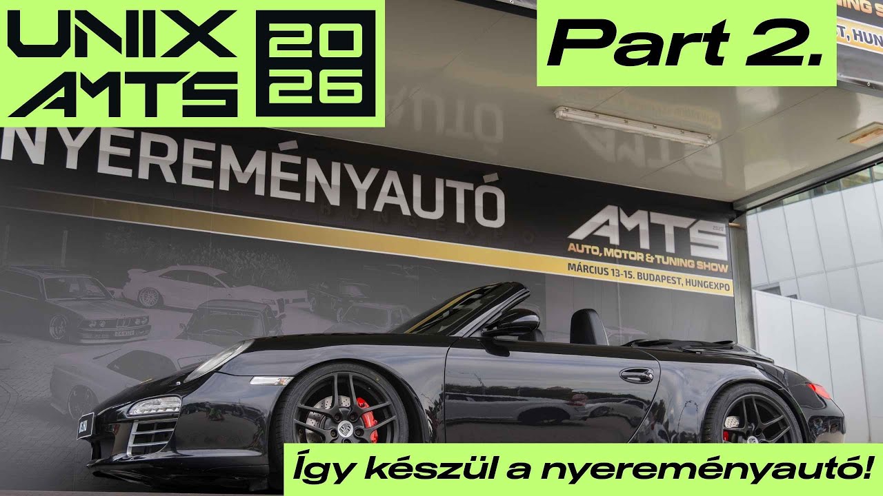 UNIX-AMTS 2026 Nyeremény Autó Felkészítés! Part 2. - Mehet a polírozás, kicsit tudományosan!
