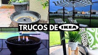 Increíbles y fáciles HACKS de IKEA para exteriores que lucen de lujo!