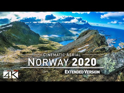 【4K】Drone Footage | The Beauty of Norway in 23 Minutes 2019 | Cinematic Aerial Lofoten Oslo Bergen