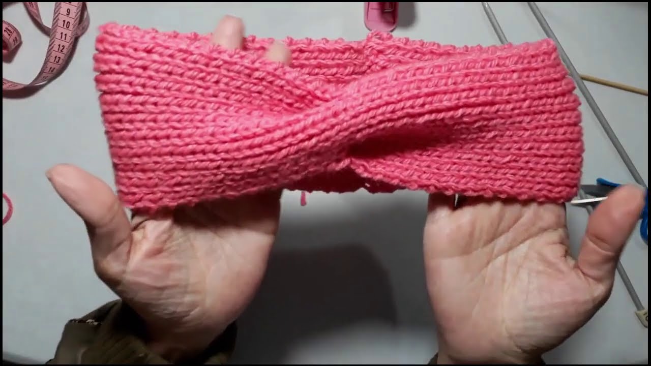 Faixa de Trico Fácil e Rápida - Ponto Do Tricô