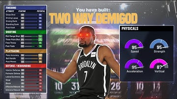 MOST OVERPOWERED DEMIGOD GLTICH BUILD IN NBA 2K20! BEST BUILD IN NBA 2K20 AFTER PATCH 10!