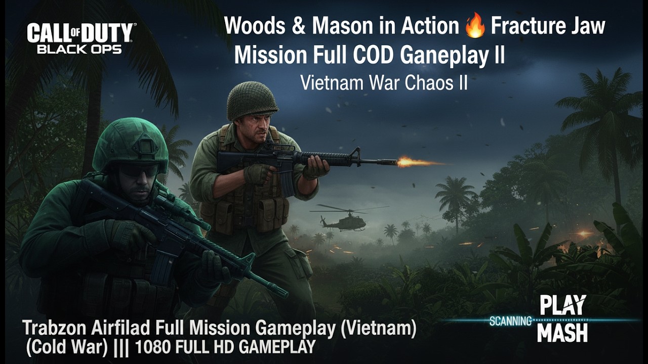 Woods & Mason in Action 🔥 Fracture Jaw Mission Full Gameplay || COD ...