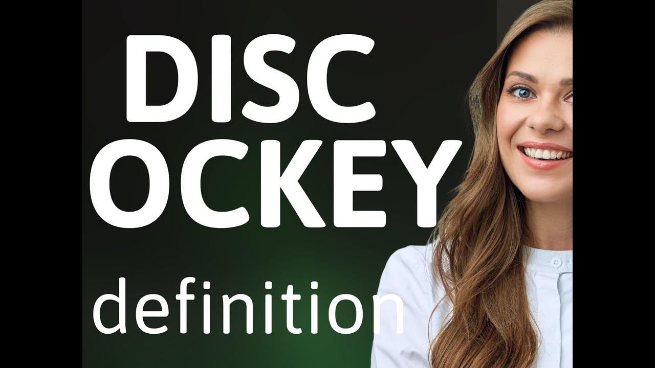 Disc Jockey Other Words
