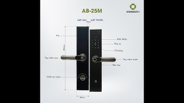 Homekit - Cách cài đặt mật khẩu admin cho khóa AB-25M app Tuya Smart