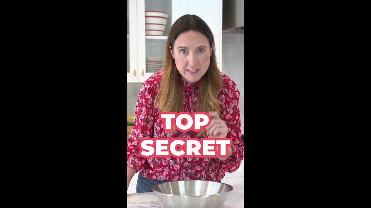 TOP SECRET Whipped Cream Recipe #shorts