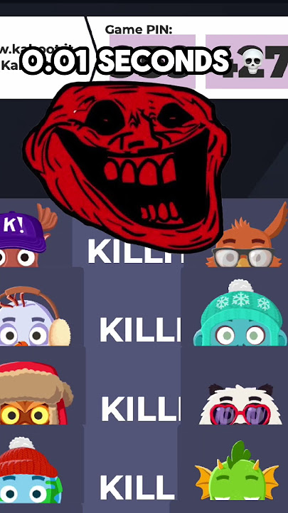 Kahoots worst nightmare...  😈 #shorts #kahoot #hacks #cheats